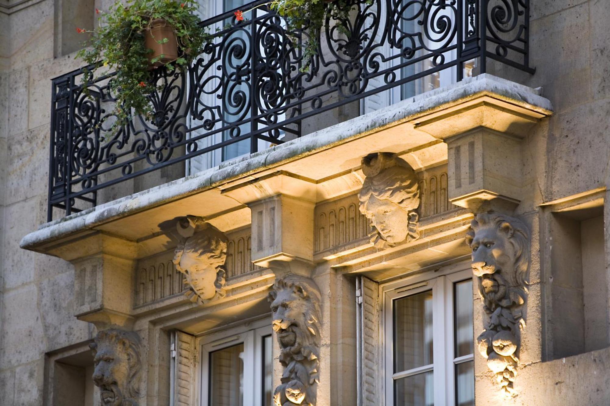 Hotel Lenox Montparnasse Paris Exterior foto